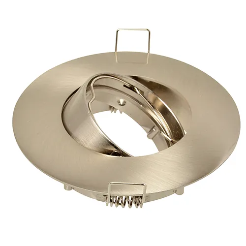 Product thumbnail INBOUWSPOT GEBORSTELD RVS KANTELBAAR VAST 50MM MET EXTRA BREDE RAND