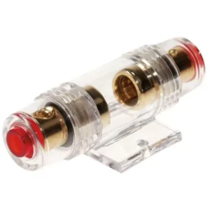 Inline | Glas Zekeringhouder | 5 - 20 mm² | Verguld