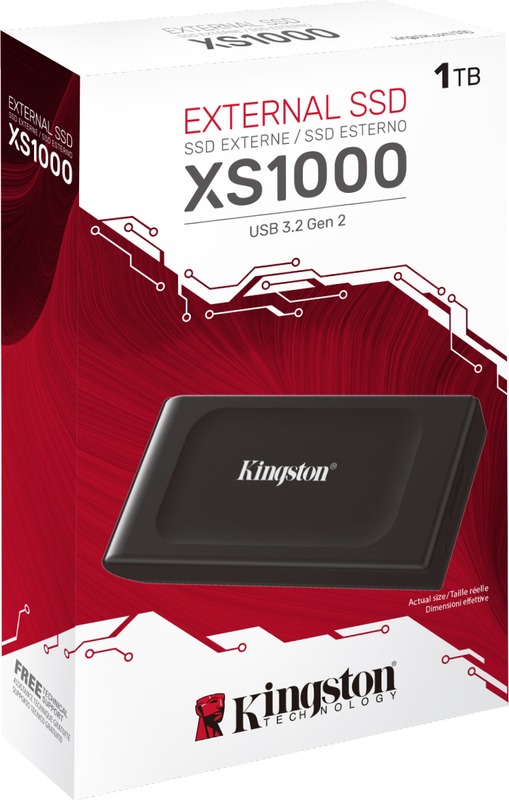Product thumbnail Kingston XS1000 1TB externe SSD