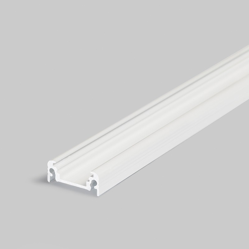Product thumbnail ALUMINIUM PROFIEL WIT VOOR LEDSTRIPS - MET OPAAL DIFFUSORKAP 20MM - 2 meter