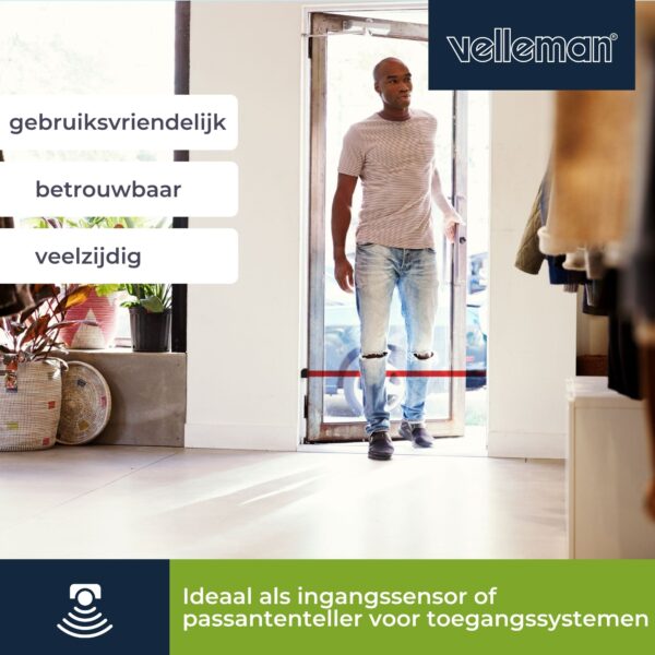 Mini infrarood beveiligingssysteem - 7 meter - Afbeelding 6