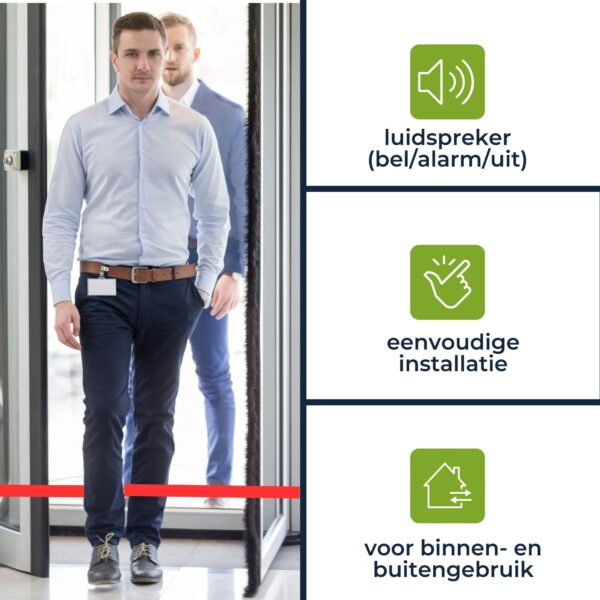 Mini infrarood beveiligingssysteem - 7 meter - Afbeelding 4