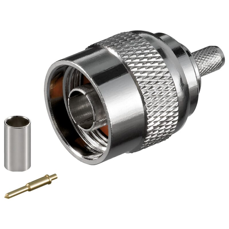 Product thumbnail N CONNECTOR MALE RG58 KRIMP