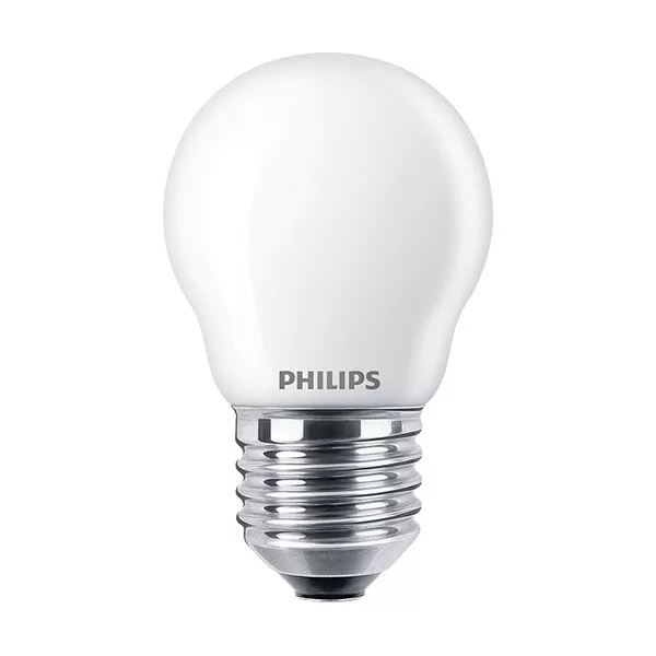 Product thumbnail Philips Classic LED-filament 4,3W kogellamp mat E27