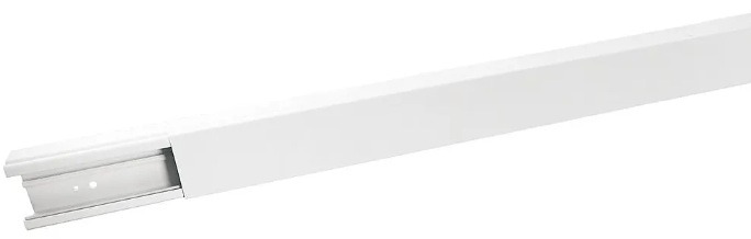 Product thumbnail Universele kabelgoot wit 2 meter 60mm x 40mm