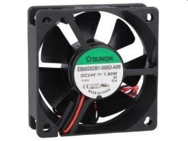 Product thumbnail VENTILATOR 60x60x15mm 12Vdc SUNON VAPOLAGER