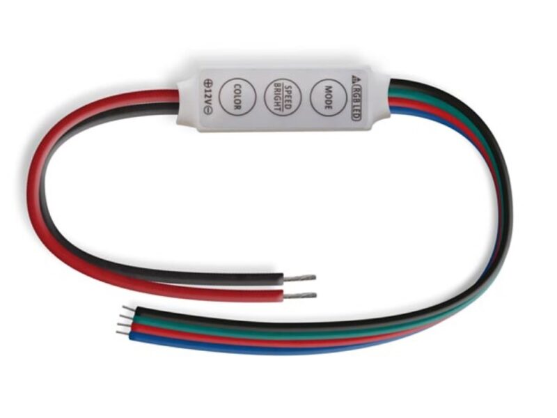 Product thumbnail Velleman | CHLSC4 | Mini RGB LED Controller | 5V-24V