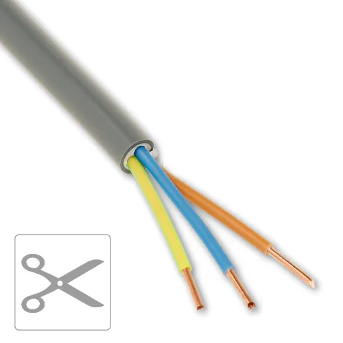 Product thumbnail XMVK 3 x 1.5mm² installatiekabel grijs