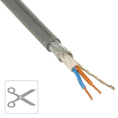 Product thumbnail XMVKas 2 x 2.5mm² installatiekabel met aardscherm grijs