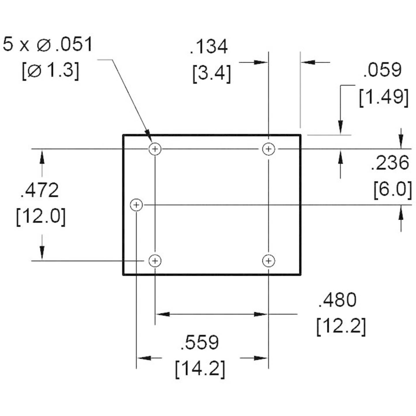 Zettler | Miniatuur Printrelais | 12Vdc | 1 x Wissel | 10A | 360mW - Afbeelding 2