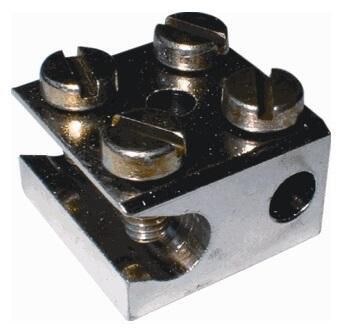 Product thumbnail Aardblok 2-voudig 1 x 6 mm² + 1 x 25 mm²