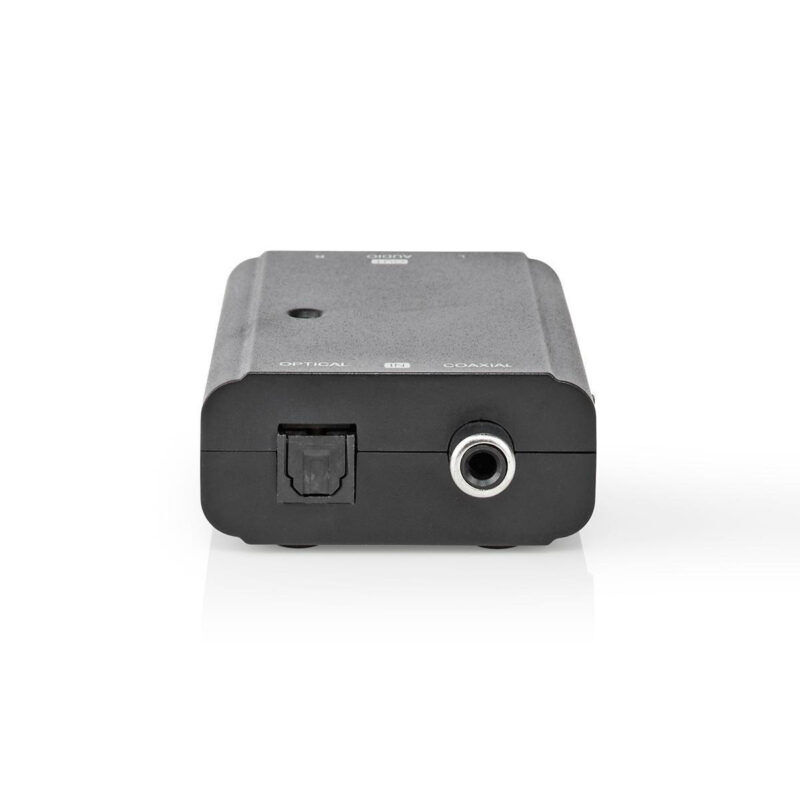 Product thumbnail Digitale Audioconverter | Input: 1x S/PDIF (RCA) Female / 1x TosLink Female | Output: 2x RCA Female