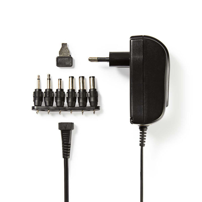 Product thumbnail Universele AC adapter 1,5A 3/4,5/5/6/7,5/9/12 V DC