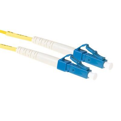 Product thumbnail ACT 1,5 meter LSZH Singlemode 9/125 OS2 glasvezel patchkabel simplex LC connectoren