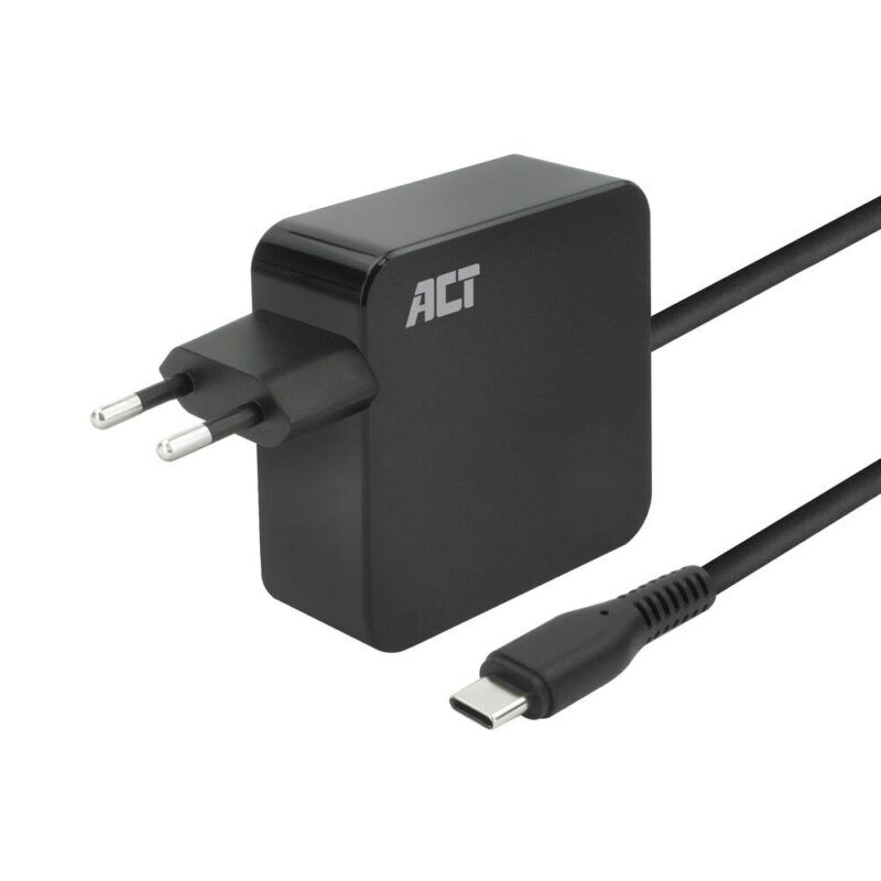 Product thumbnail ACT Universele USB-C Snellader | 65W | Wall Charger