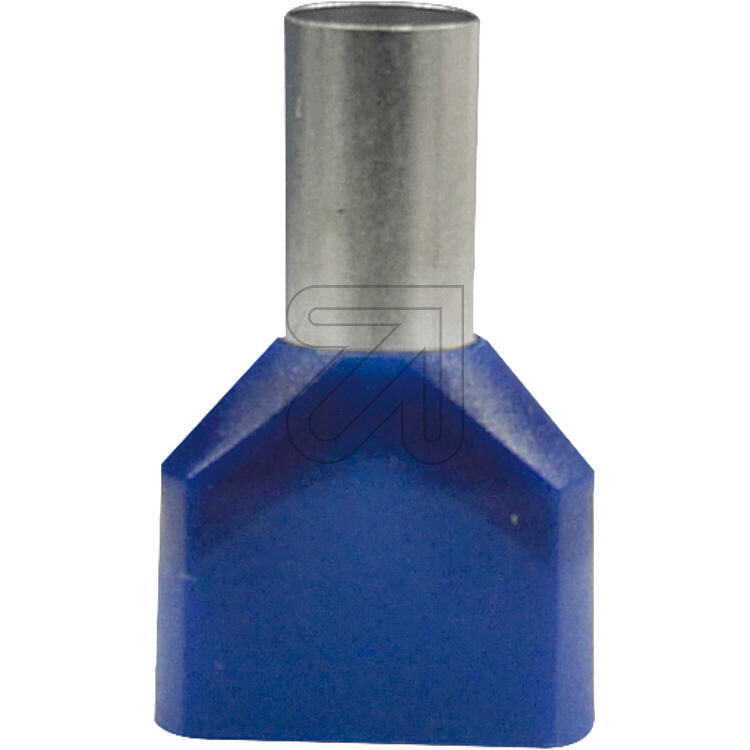Product thumbnail Duo adereindhuls 2 x 16mm² blauw