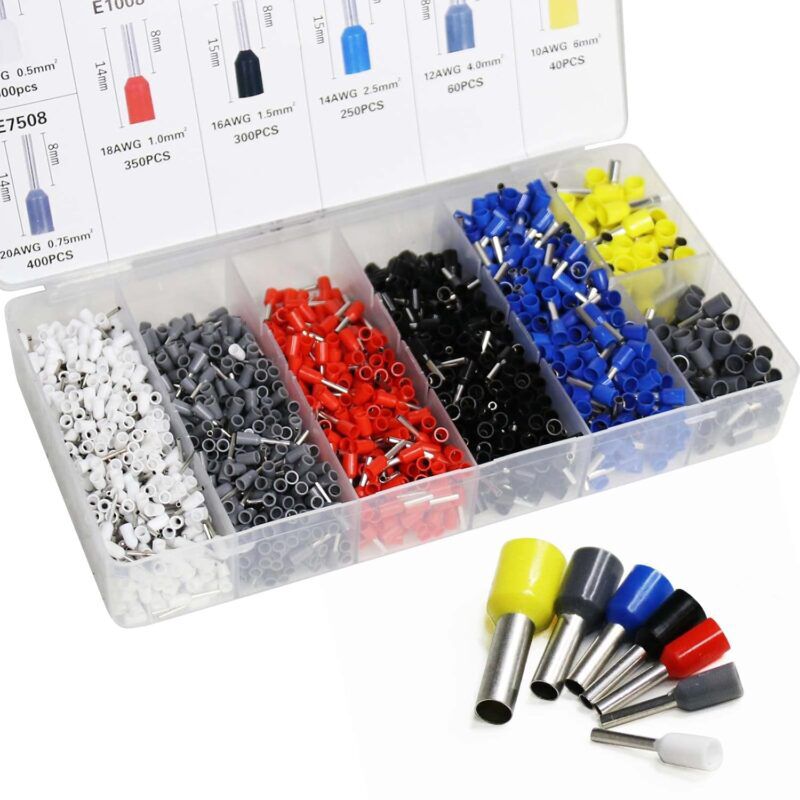 Product thumbnail Assortiment Adereindhulzen | Gekleurd | 0.5mm²-6mm² | 1900 stuks
