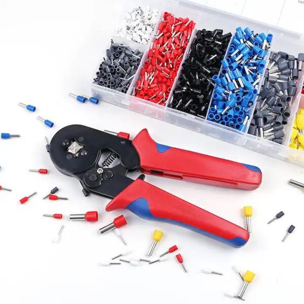 Assortiment 1200 st. adereindhulzen 0,5 - 10mm² inclusief krimptang - Afbeelding 3