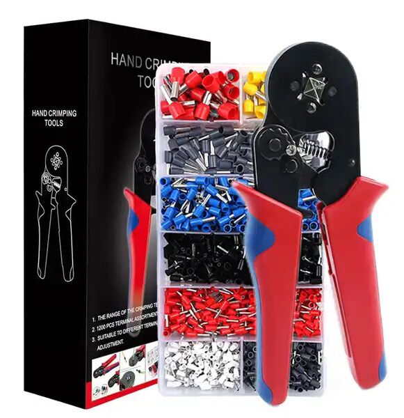 Product thumbnail Assortiment 1200 st. adereindhulzen 0,5 - 10mm² inclusief krimptang