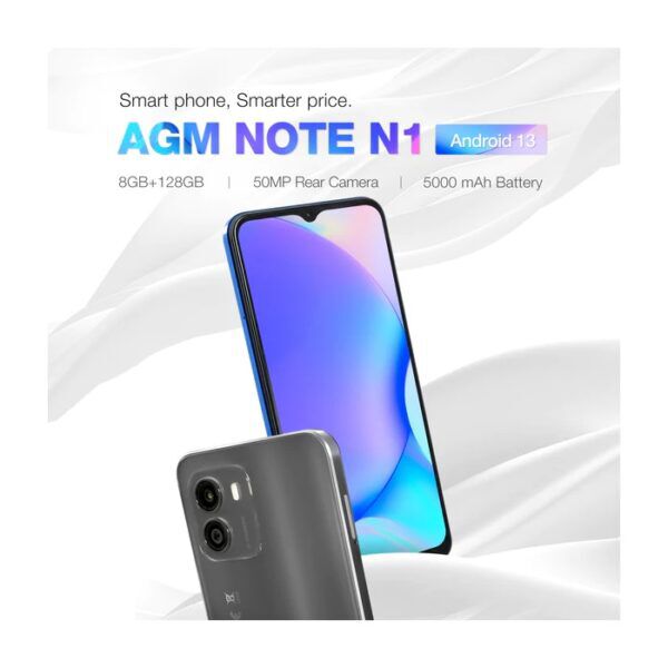 AGM NOTE N1 4G Smartphone 8GB / 128GB (Donker Grijs) - Afbeelding 7