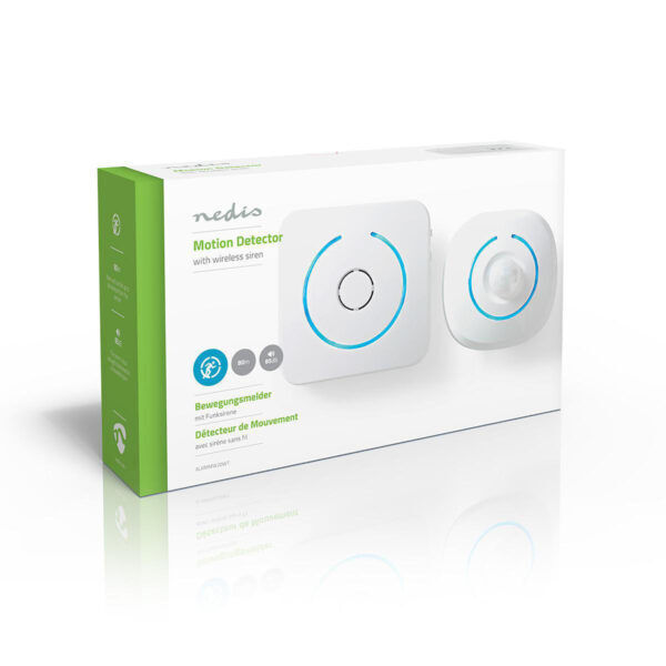 Bewegingsmelder met Alarm | Batterij Gevoed - Afbeelding 2
