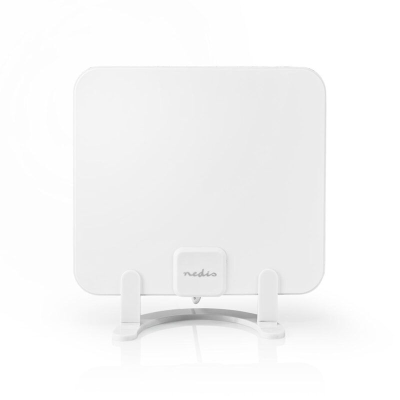 Product thumbnail HDTV-Antenne voor Binnen | 0 - 25 km | Versterking 30 dB | FM / VHF / UHF | Wit