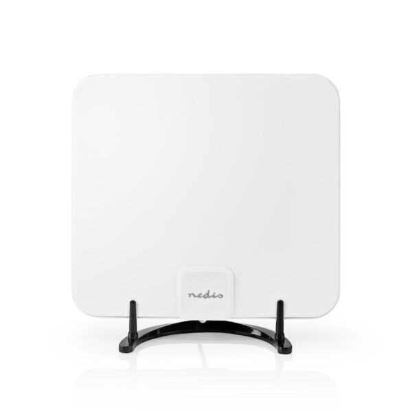 HDTV-Antenne voor Binnen | 0 - 25 km | Versterking 30 dB | FM / VHF / UHF | Wit - Afbeelding 2