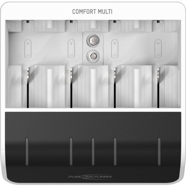 ANSMANN COMFORT MULTI BATTERIJLADER NiMH AAA, AA, C, D , 9V - Afbeelding 2
