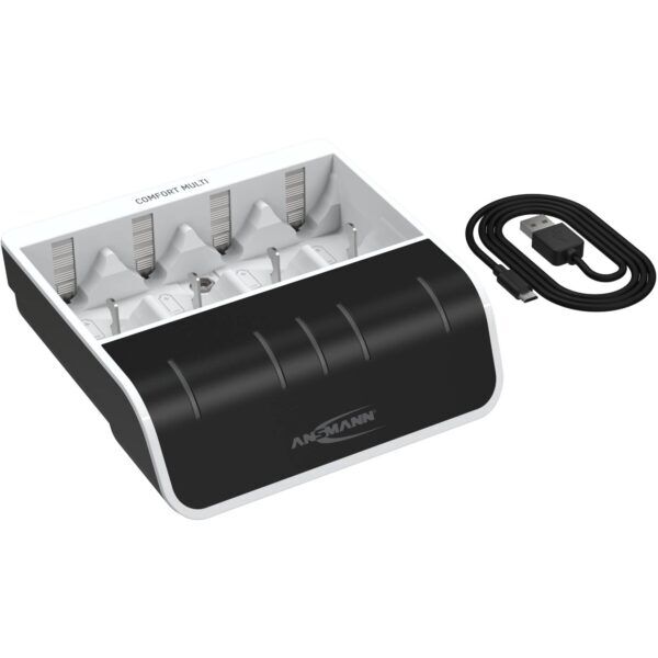 ANSMANN COMFORT MULTI BATTERIJLADER NiMH AAA, AA, C, D , 9V - Afbeelding 5