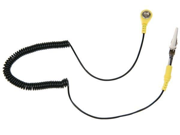 Product thumbnail ANTISTATISCHE KABEL EN DRUKSLUITING VOOR ANTISTATISCHE MAT
