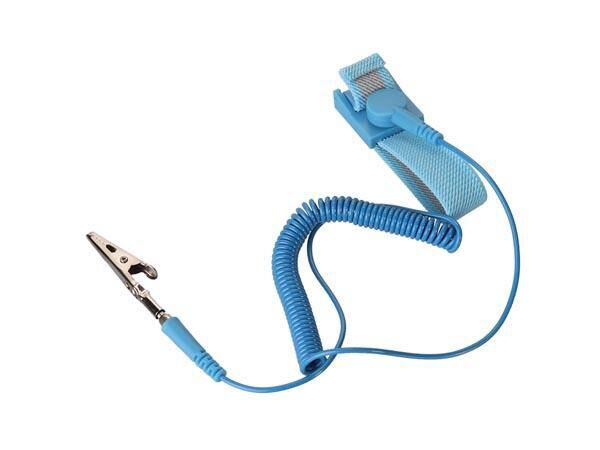 Product thumbnail ANTISTATISCHE POLSBAND - VERSTELBAAR - BLAUW