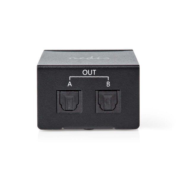 TosLink-Splitter | 2-wegs | Input: TosLink Female | Output: 2x TosLink - Afbeelding 3
