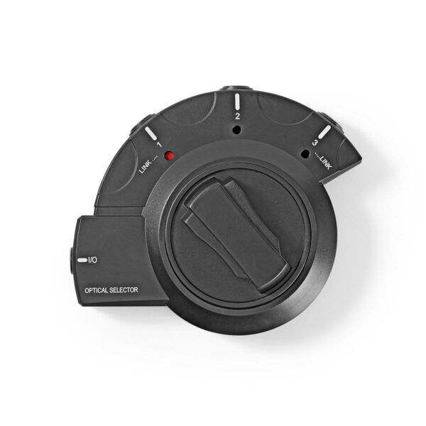 Digitale Audio-Switch | 3-wegs | Input: 3x TosLink | Output: 1x TosLink - Afbeelding 4