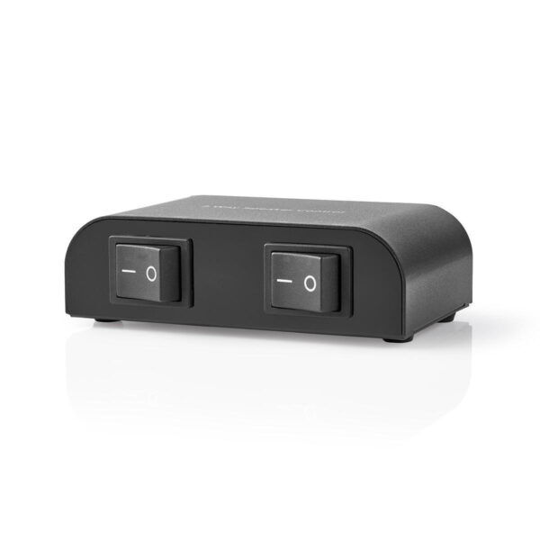 Speaker Control Box | 2 poort(en) | Zwart Aluminium - Afbeelding 4