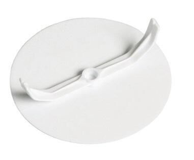 Product thumbnail Attema ronde afdekplaat t.b.v. inbouwdoos wit (klem)