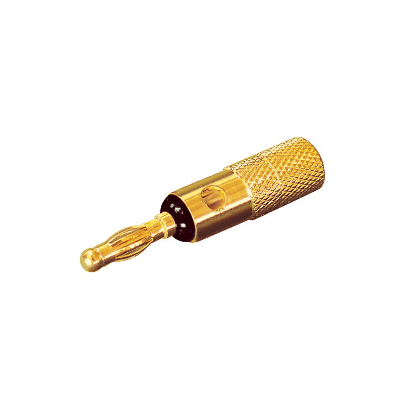 Product thumbnail Banaanstekker zwart (klemcilinder)