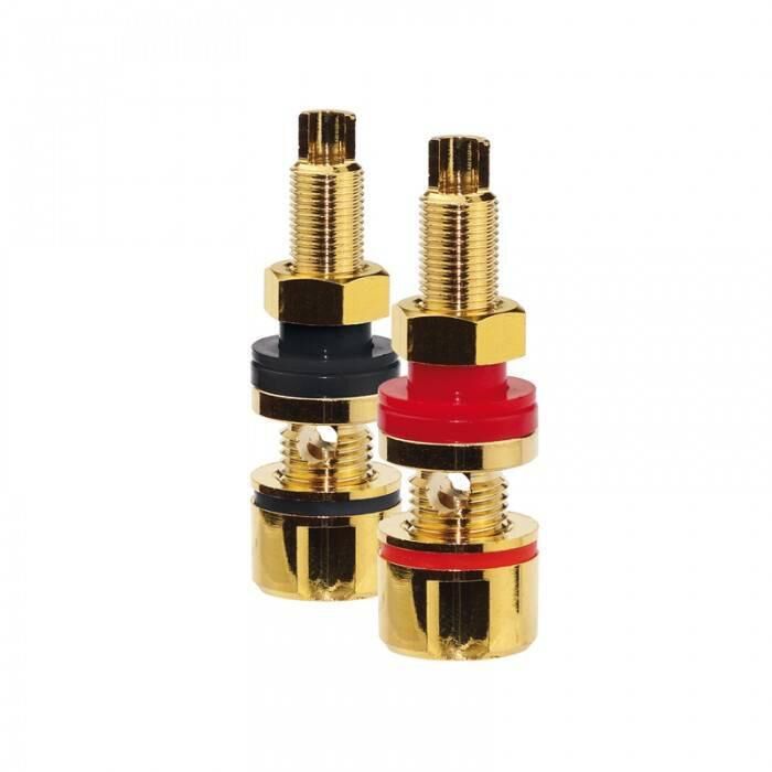 Product thumbnail Dynavox banaan poolklemmenset (2 stuks) Pro Metal III