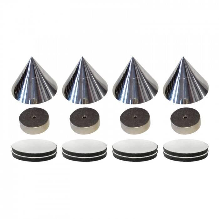 Product thumbnail DYNAVOX SPIKE SET CHROOM 4PCS