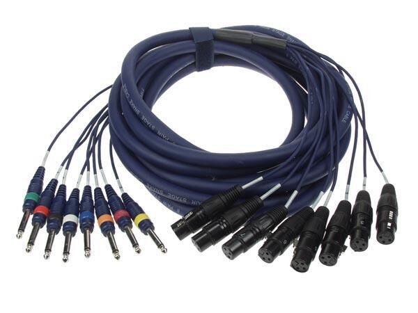 Product thumbnail SPIDER KABEL 8 x MONOJACK 6.35mm NAAR 8 x XLR VROUWELIJK