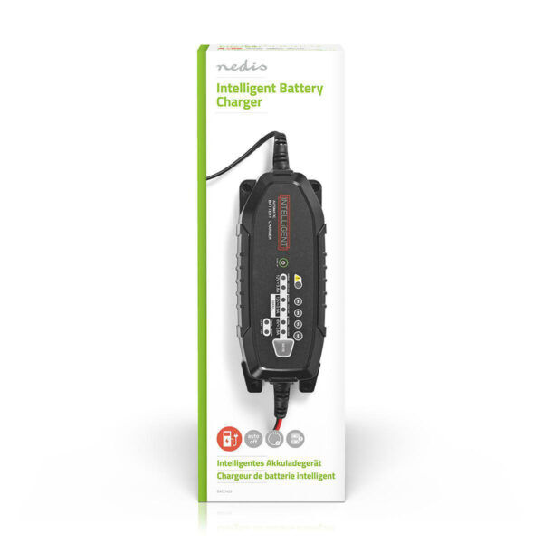 Loodzuuracculader | 6 / 12 / 12.8 V DC | Batterijtype: AGM / Gel / Loodzwavel / SLA / VRLA - Afbeelding 2