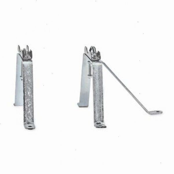 Badverzinkt stalen mast - muurbeugelset 10 cm - Afbeelding 2