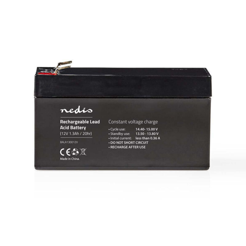 Product thumbnail Oplaadbare Loodaccu | Lead-Acid | Oplaadbaar | 12 V | 1300 mAh