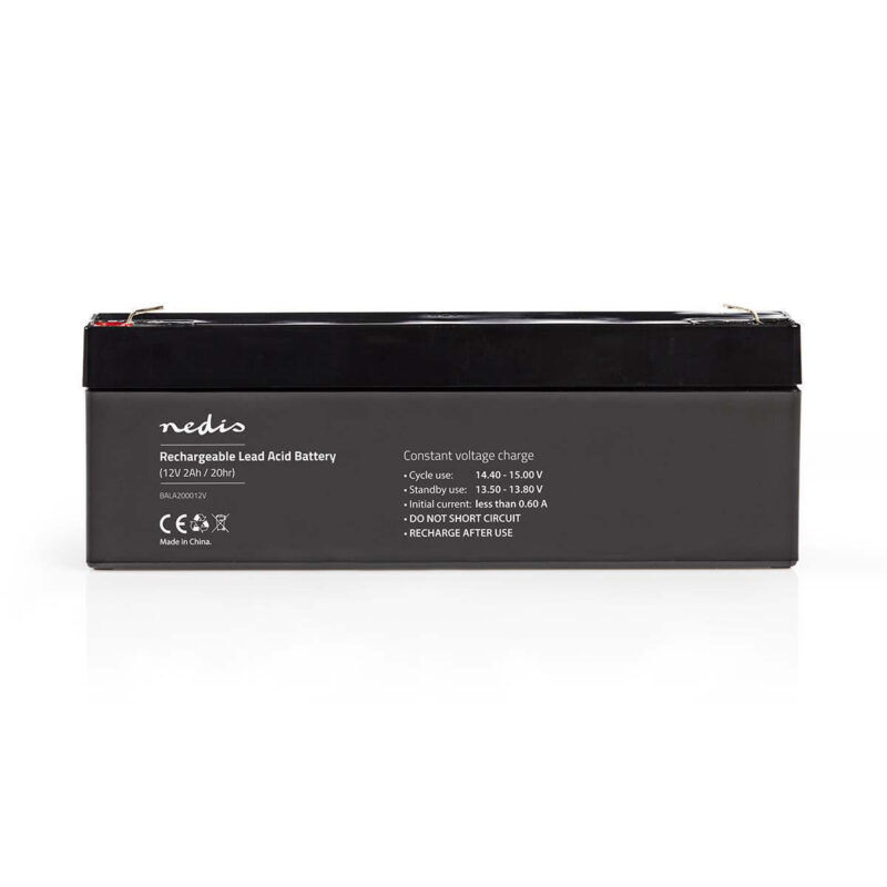 Product thumbnail Oplaadbare Loodaccu | Lead-Acid | Oplaadbaar | 12 V | 2000 mAh