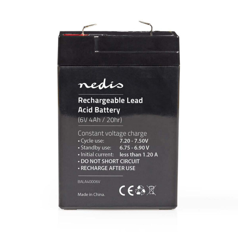 Product thumbnail Oplaadbare Loodaccu | Lead-Acid | Oplaadbaar | 6 V | 4500 mAh