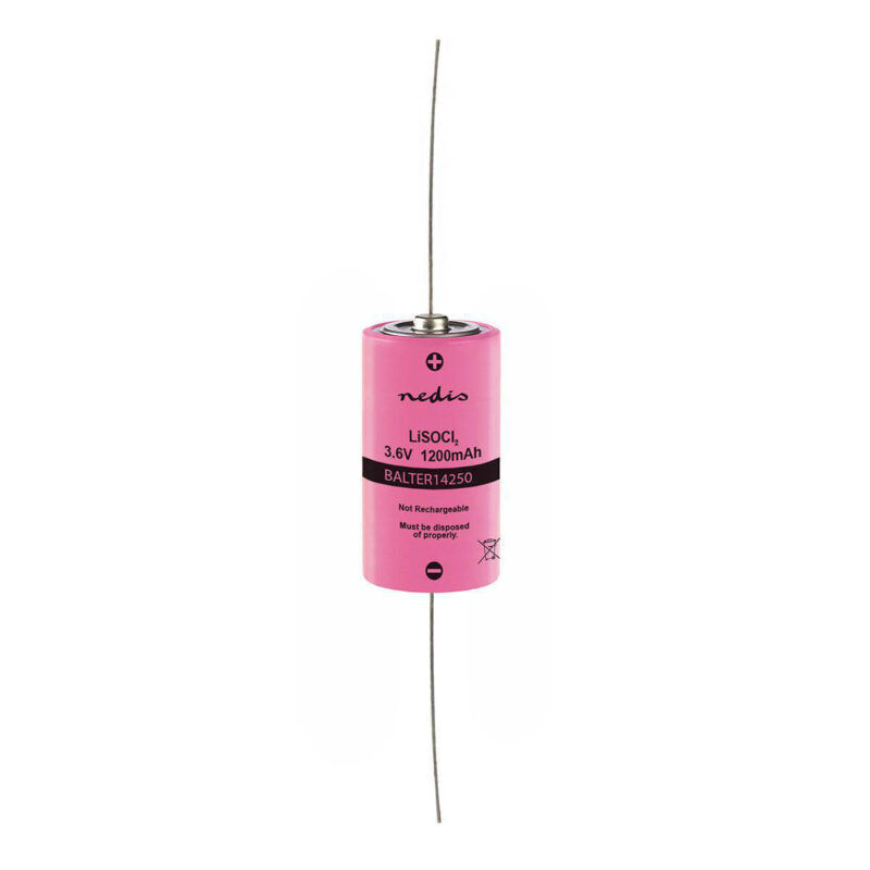 Product thumbnail Lithiumthionylchloride-Batterij ER14250 | 3.6 V | 1200mAh | Soldeerdraad