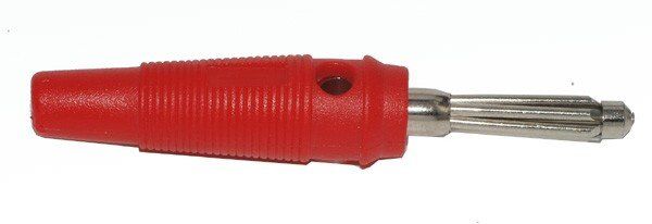 Product thumbnail BANAANPLUG 4MM ROOD LC
