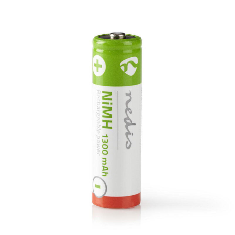 Product thumbnail Oplaadbare NiMH batterij AA | 1,2 V | 1300 mAh | 4 stuks | Blister
