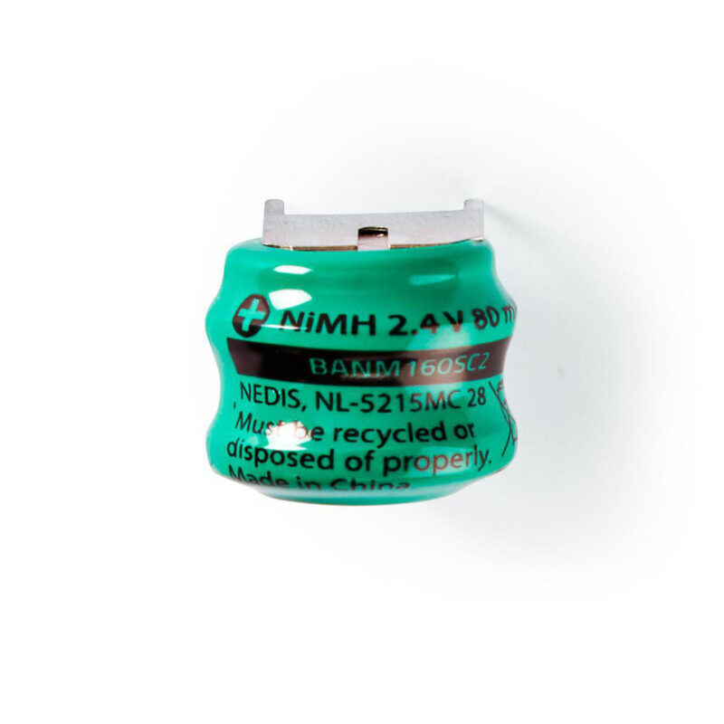 Product thumbnail Oplaadbare NiMH-Batterij | 2.4V | 80mAh | Soldeerpin
