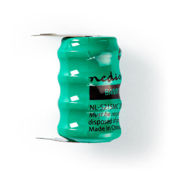 Oplaadbare NiMH-Batterij | 4.8V | 80mAh | Soldeerpin - Afbeelding 2