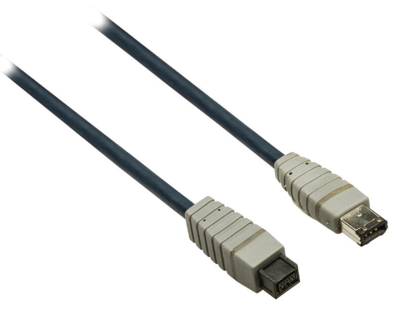 Product thumbnail FireWire 400 Kabel FireWire 6-Pins Male - FireWire 9-Pins Male 2.00 m Blauw